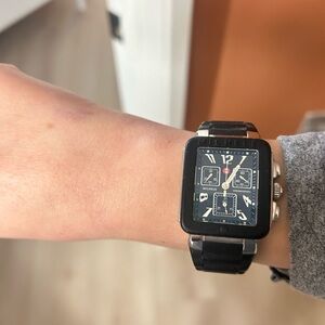 Michele Black Wearable Watch